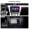 A3012 9 Inch Android Navigation CarPlay 1+32G Dual-Spindle Universal Central Control Screen Car Navigator Reversing Video Player(Standard+AHD Camera)