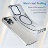 For iPhone 12 Pro Max MagSafe Frosted Translucent TPU + PC Full Coverage Phone Case(Dark Blue)