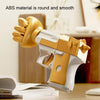 Rock Paper Scissors Board Game Party Props Decompression Toy(Gold)