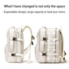 PV24 Multifunctional Large Capacity Casual Backpack Portable Travel Commuter Backpack(Green)
