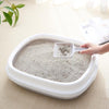 Small Green Covered Cat Litter Box with Scoop