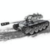 843pcs Main Tank 3D Metal Model Precision Mechanical Assembly Tank Assembly High Difficulty Toys