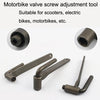 Valve Gongs / Valve Screw Spanner / Motorbike Valve Screw Adjustment Tool(10mm hexagonal / 3.5mm Square Hole)