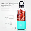 Bingo 500ml Mini Portable USB Rechargeable Electric Juicer Cup  Juicer Blender, 22000 Revolutions Per Minute(Blue)