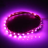 5 PCS Flow Style 45 LED 3528 SMD Waterproof Flexible Car Strip Light for Car Decoration, DC 12V, Length: 90cm(Pink Light)