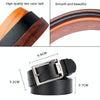 Dandali XX828 Men Casual Retro Pin Buckle Leather Belt Waistband, Length: 110-125cm (Brown)