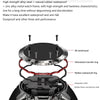 LEMFO ELF3 1.39 inch TFT Round Screen Outdoor Steel Strap Smart Watch Supports Blood Oxygen Monitoring(Black)