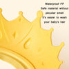 Baby Shampoo Waterproof Adjustable Ear Guards(Lemon Yellow)