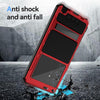 For Samsung Galaxy S25 Ultra 5G R-JUST Life Waterproof Dustproof Shockproof Holder Phone Case(Red)