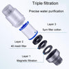 Household Washing Machine Electrical Water Heater Water Purification Filter With 6 Cartridges, Style: Faucet Filter