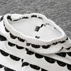 Children Cartoon Cotton Underwear Care Belly Pajamas Set, Size:XXL(White Morning)
