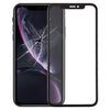 iPhone XR Black Front Glass Lens with Frame & OCA