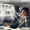 USB Plug-In Car Window Exhaust Fan Car Air Circulation Cooling Ventilation Fan, Color: Solar White