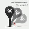 Boxing Desktop Speed Ball Children Adult Decompression Training Fitness Equipment, Style: Bear+Pump