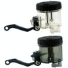 Motorcycle Modified Fittings Front Brake Oil Liquid Oil Cup Direct Pump Large Capacity Universal Oil Pot(Black)