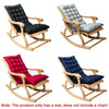 120x50x8cm Home Soft Lounger Cushion Garden Fabric Backrest Rattan Chair Cushion(Grey)