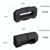 Small Car Seatbelt Buckle Protective Cover Anti Scratch Silicone Protector For Safety Belt Plugs(Black)
