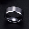 Men Ring, Ring Size:10(Silver)
