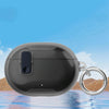 For Apple Beats Studio Buds / Buds+ Clear Electroplated Acrylic Headset Protective Case(Black)