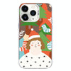 For iPhone 11 Pro Max Christmas Series PC Full Coverage Pattern Phone Case(CW062 White)