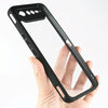For Asus ROG Phone 6 / 6 Pro Frosted TPU + Transparent PC Phone Case(Black)