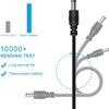 8 In 1 DC Power Cord USB Multi-Function Interchange Plug USB Charging Cable(Black)