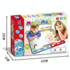 78x78cm Water Doodle Mat Writing Board Mat Magic Pen For Kids, Spec: Set 9