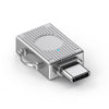 USB to USB-C / Type-C Multifunction Travel Case Shape Apapter(Silver)