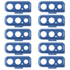 10x Blue Camera Lens Covers for Samsung Galaxy A7 (2018) A750F/DS