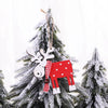 Christmas Tree Elk Pendant Christmas Decorations(Red)
