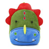 Kids 3D Animal Velvet Backpacks Children Cartoon Kindergarten Toys Gifts School Bags(Dinosaur)