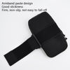 2 PCS Running Mobile Phone Arm Bag Sports Wrist Bag Universal For Mobile Phones Within 6 Inche, Colour: Black Doll