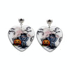 Halloween Acrylic Earrings Personality Festive Jewelry, Style: E000173 Love