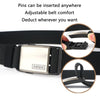 AWMN Metal Nylon Magnetic Buckle Fashion Casual Men Belt, Length: 125cm(Black Cap Army Green)