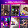 Flame Mountain Ambient Light Wireless Charger Smart Alarm Clock Bluetooth Speaker with Wake-up Function(Black)