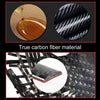 4 PCS Car Carbon Fiber Door Button Decorative Frame for Audi A3 2014-2018