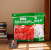 10pcs /Pack 1.4m Disposable Elastic Bunching Tablecloth Household Table Thickened PE Non-Washable Waterproof Oilproof Tablecloth(Red)