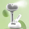 RK56 Spray Pet Grooming Comb - USB Rechargeable, White