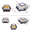 80A Car Audio Amplifier Modified Solid Brass Fuse Holder With Transparent Cover, Specifications: 1-way