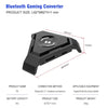 HXSJ P5 Bluetooth 4.1 Keyboard Mouse Bluetooth Gaming Converter, Can Not Be Pressed Version(Black)