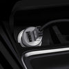 Mcdodo CC-3851 Dual USB Ports Smart Car Charger, For iPhone, iPad, Samsung, HTC, Sony, LG, Huawei, Lenovo, and other Smartphones or Tablet(Silver)