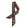 Slender Bag Handle Decorative Scarf Small Ribbon Ladies Scarf, Size:95 x 5cm(Black)