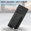 For Samsung Galaxy S25 Ultra 5G Retro Leather Card Bag Magnetic Phone Case(Black)