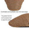 Outdoor Breathable Mesh Beret Painter Hat(Khaki)
