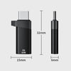 ADS-615 PD 60W USB-C/Type-C Male to 8 Pin Female Adapter(Grey)