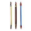 Double-ended Pottery Engraving Soft Tip Silicone Pen(3pcs / Set)