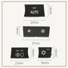 For BMW 1 Series / 3 Series / X1 / X3 Left Driving Car Air Conditioner Panel Switch Button AUTO Key 6411 9320 348-1