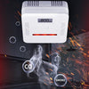 CO & Smoke Alarm Detector - Dual Sensor LCD Display - Battery Powered