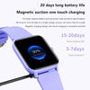 QS13 1.83 inch BT5.2 Smart Sport Watch, Support Bluetooth Call / Sleep / Blood Sugar / Blood Oxygen / Heart Rate / Blood Pressure Health Monitor(Purple)