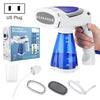 1600W  Handheld Folding Iron Mini Steam Iron, Color: Blue 3 Gear(US Plug)